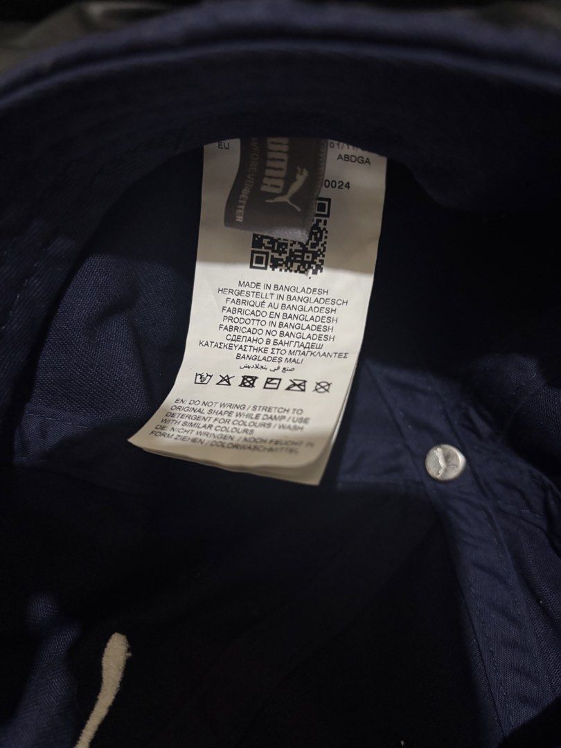puma navy blue baseball cap (Category: Caps & Hats) located in Manila. Submitted by iyahpreloved_ (Listing ID 1467402744, Image 3). Description: orig puma baseball cap sign of usage super pretty in person pa !.