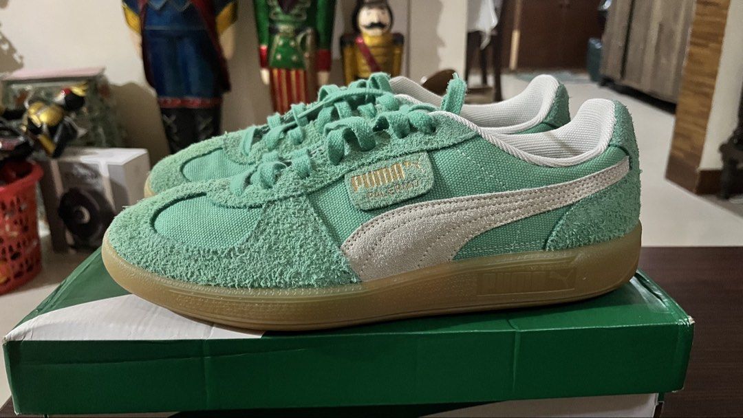 Puma Palermo Mint Green (Category: Casual Shoes) located in Baliuag. Submitted by daily_clozzy (Listing ID 1467499686, Image 1). Description: .