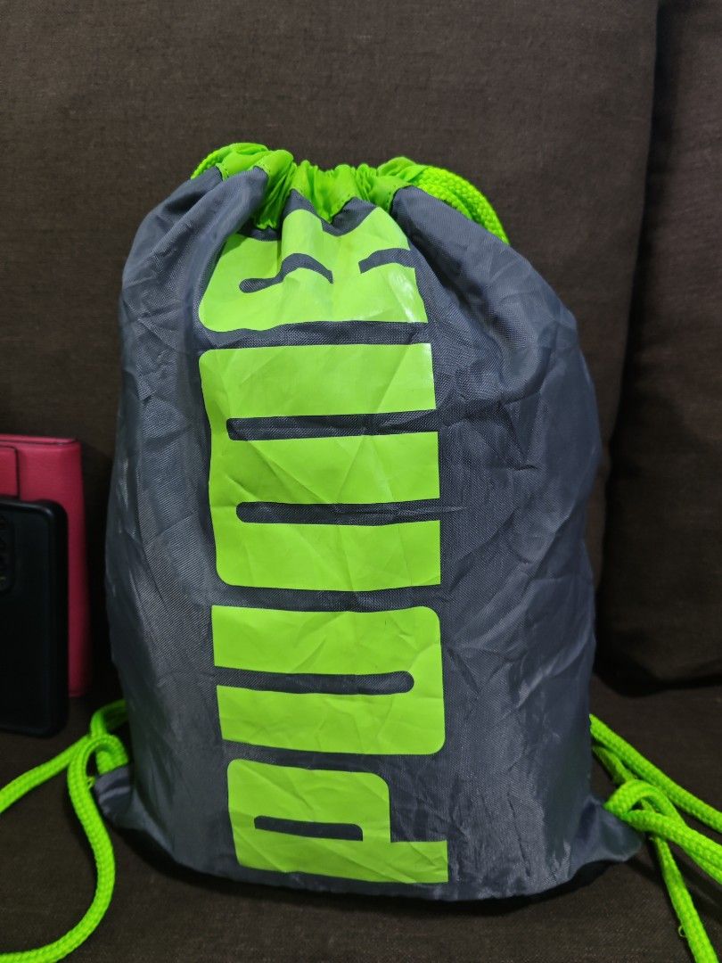 Puma string backpack (Category: Backpacks) located in Pili. Submitted by zaneombao03491 (Listing ID 1467371793, Image 2). Description: .