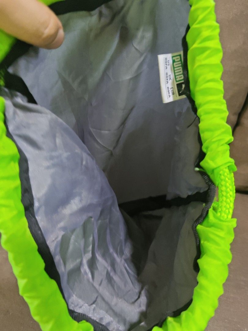 Puma string backpack (Category: Backpacks) located in Pili. Submitted by zaneombao03491 (Listing ID 1467371793, Image 3). Description: .