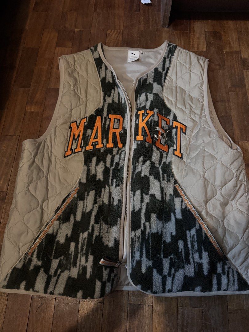 Puma x market aop vest (Category: Coats, Jackets and Outerwear) located in Manila. Submitted by denschnitter (Listing ID 1467528533, Image 1). Description: .