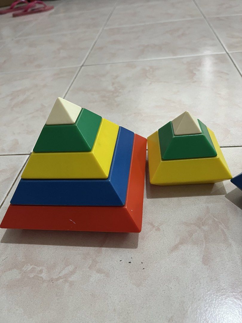 Pyramid toy Montessori (Category: Educational & Learning Toys) located in Bay. Submitted by benta_mama (Listing ID 1467378543, Image 2). Description: 14pcs.