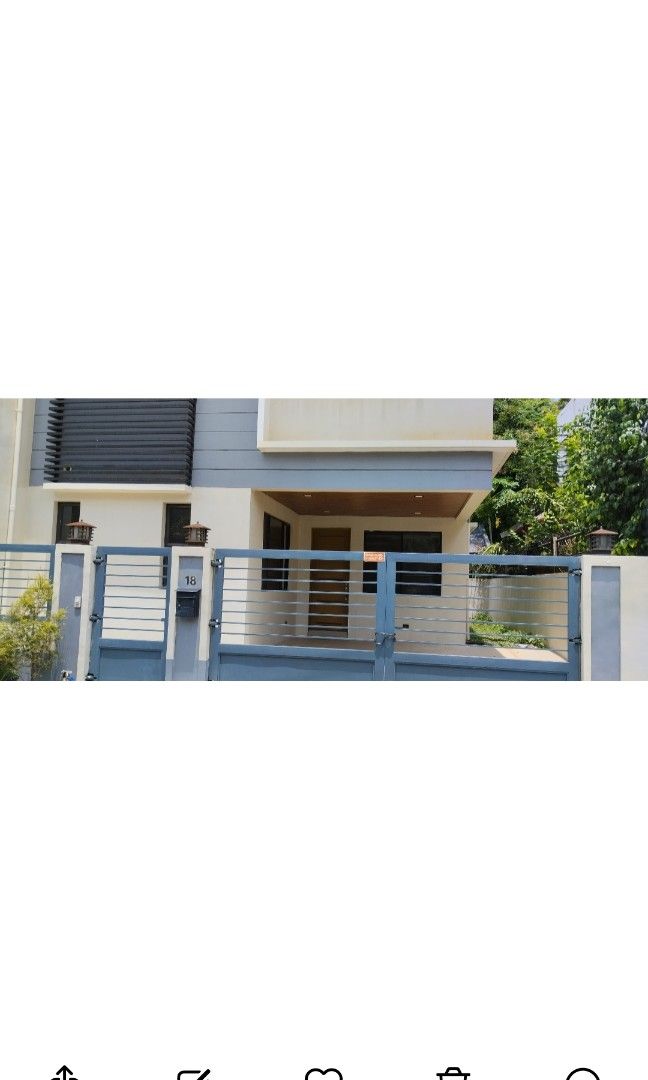 Q. C. House for Rent (Category: House & Lot) located in Manila. Submitted by Jtroyal (Listing ID 1467414970, Image 2). Description: This nice concrete 2 storey UNFURNISHED house in Quezon City near Batasan is for Rent @75k per month only. 4BRs all with T&B, Room at Ground floor with T&B, Maids room with T&B. 2 car covered garage plus 1 car out side in front of the house gate. Maximum of 7 occupants. Minimum of One year lease contract. Non-refunda