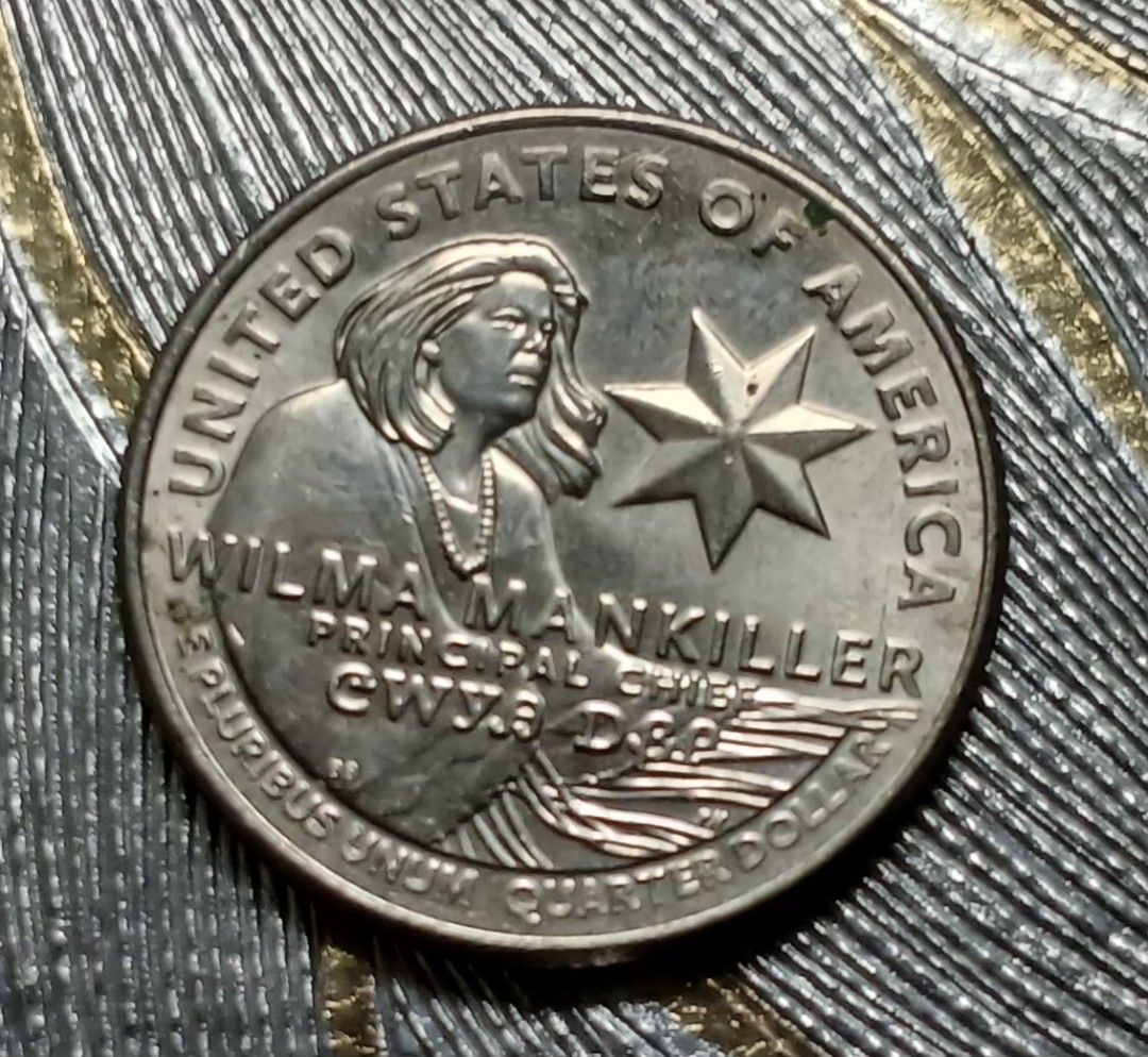 Quarter dollar 2022 D wilma wankiller (Category: Currency) located in Lipa City. Submitted by MAGBABALOT7 (Listing ID 1467394592, Image 1). Description: copper nickel composition.
