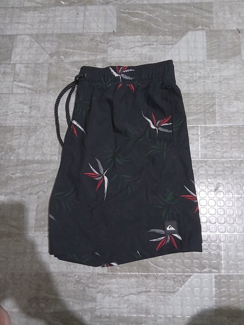 Quicksilver and George brand (Category: Swim Trunks & Board Shorts) located in Manila. Submitted by twoonethrift213 (Listing ID 1467381944, Image 1). Description: for 3 items 600 pesos.