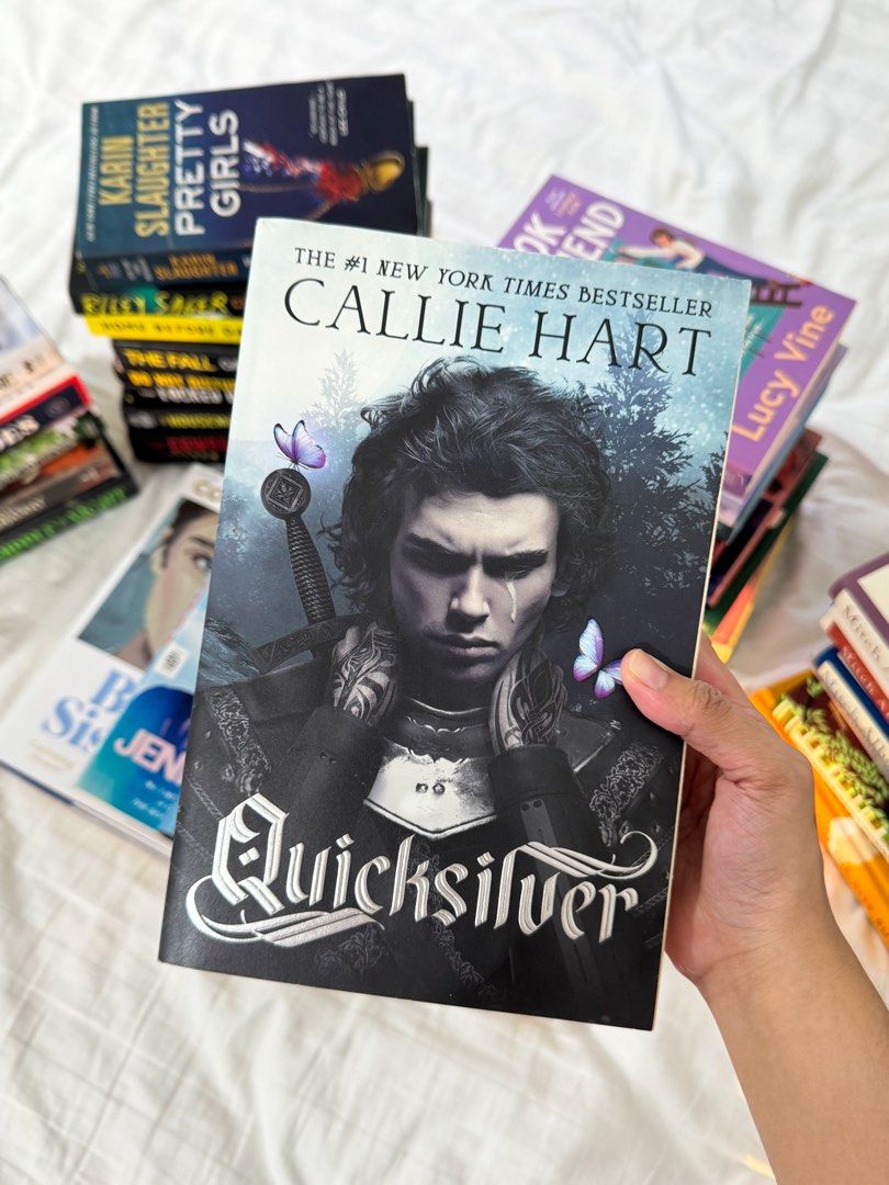 Quicksilver by Callie Hart (Category: Storybooks) located in San Jose. Submitted by lizbuxbaum (Listing ID 1467513319, Image 1). Description: - Format: PB - Condi: VGC w/ minimal issues only - DM to see condition MOP: Gcash, Maya MOD: JnT, LBC (door to door or COP).