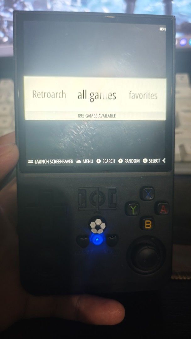 R36MAX Handheld Game Console Retro Portable Player (Category: Nintendo) located in Cavite. Submitted by arenaofvalor01285977 (Listing ID 1467384537, Image 3). Description: Rush sale Game Console R36MAX Unit only ArkOs installed Dasmariñas cavite meet up R36MAX portable retro game console in black. Loaded with tons of classic arcade and console games. Clear color screen, standard directional pad, dual analog sticks, and four shoulder triggers on t