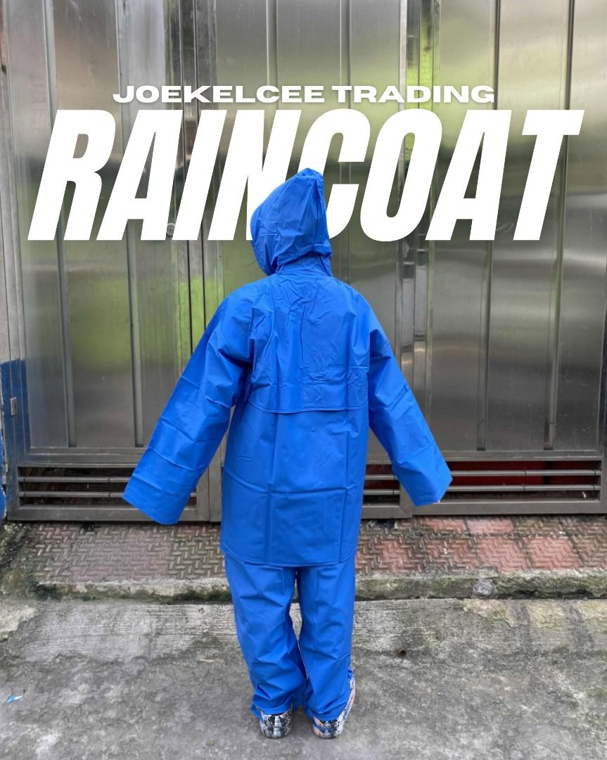 RAINCOAT JACKET AND PANTS (Category: Coats, Jackets and Outerwear) located in Caloocan City. Submitted by royaldog_33b95e (Listing ID 1467427153, Image 1). Description: RAINCOAT JACKET AND PANTS JUST CALL US / Pm me for more info. -84770521 / 82888746 / 79440921 -09971763227 LOOK FOR : Anghie Address: 634 JRA COMPOUND LUPANG PARI SAN MIGUEL PASIG CITY WEBSITE: http://jocelynesidera30.wibsite.com/joekelceetrading email: .