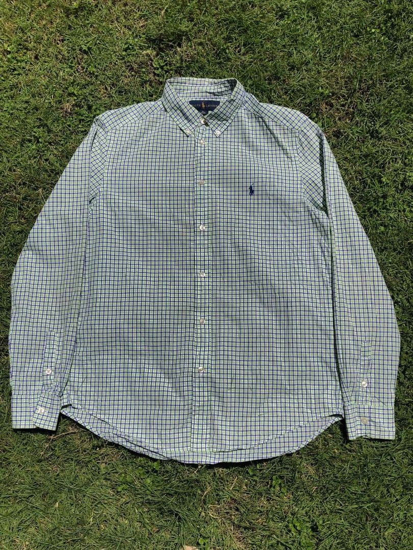 Ralph Lauren Button Down (Category: Tshirts & Polo Shirts ) located in Manila. Submitted by lumang__gamit00 (Listing ID 1467550146, Image 1). Description: Ralph Lauren Button Down Size: Medium Width: 20 Length 27 Excellent Condition No issue.