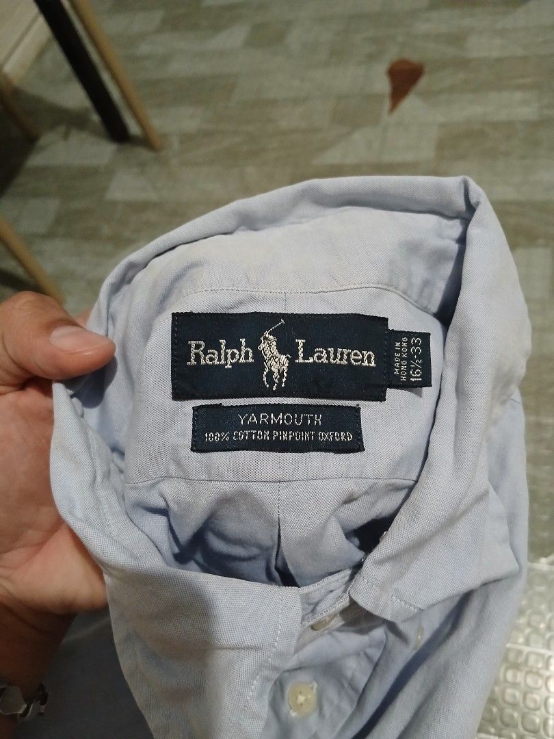Ralph Lauren Longsleeves Yarmouth (Category: Tshirts & Polo Shirts ) located in Manila. Submitted by twoonethrift213 (Listing ID 1467380511, Image 2). Description: need Wash and Iron. presentable color rate. good condition.