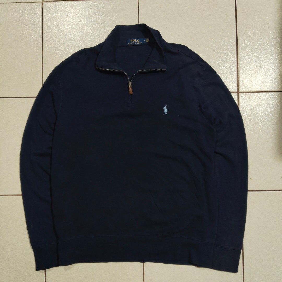 RALPH LAUREN NAVY BLUE QZIP (Category: Formal Shirts) located in Victorias. Submitted by purelion-6f41 (Listing ID 1467479532, Image 1). Description: CHECK PIC FOR ISSUE DM FOR MORE DETAILS 📩.