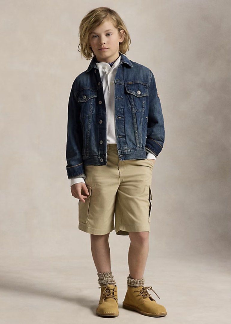 Ralph Lauren Stretch Twill Cargo Short (Category: Shorts) located in San Pedro. Submitted by havenspace_ (Listing ID 1467405146, Image 3). Description: Brandnew Bought from Ralph Lauren 🇺🇸 website Size: 18 (fits teens and adults).