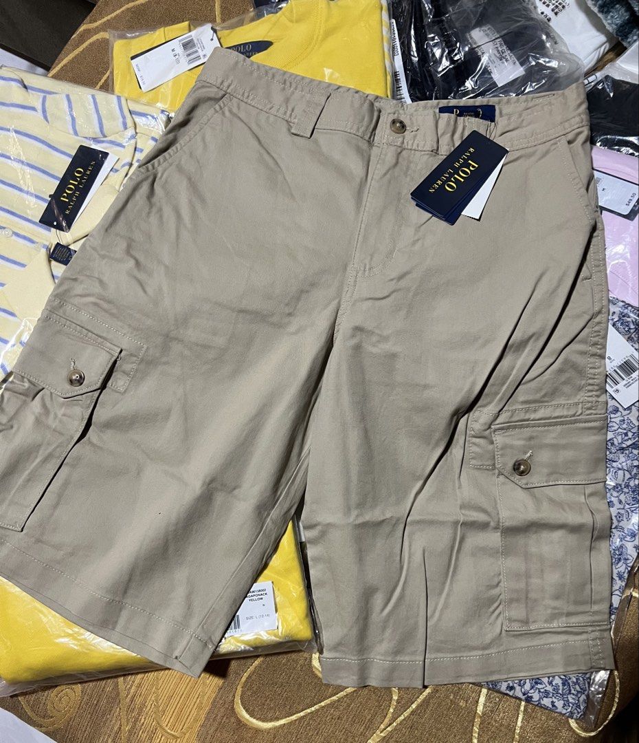 Ralph Lauren Stretch Twill Cargo Short (Category: Shorts) located in San Pedro. Submitted by havenspace_ (Listing ID 1467405146, Image 1). Description: Brandnew Bought from Ralph Lauren 🇺🇸 website Size: 18 (fits teens and adults).