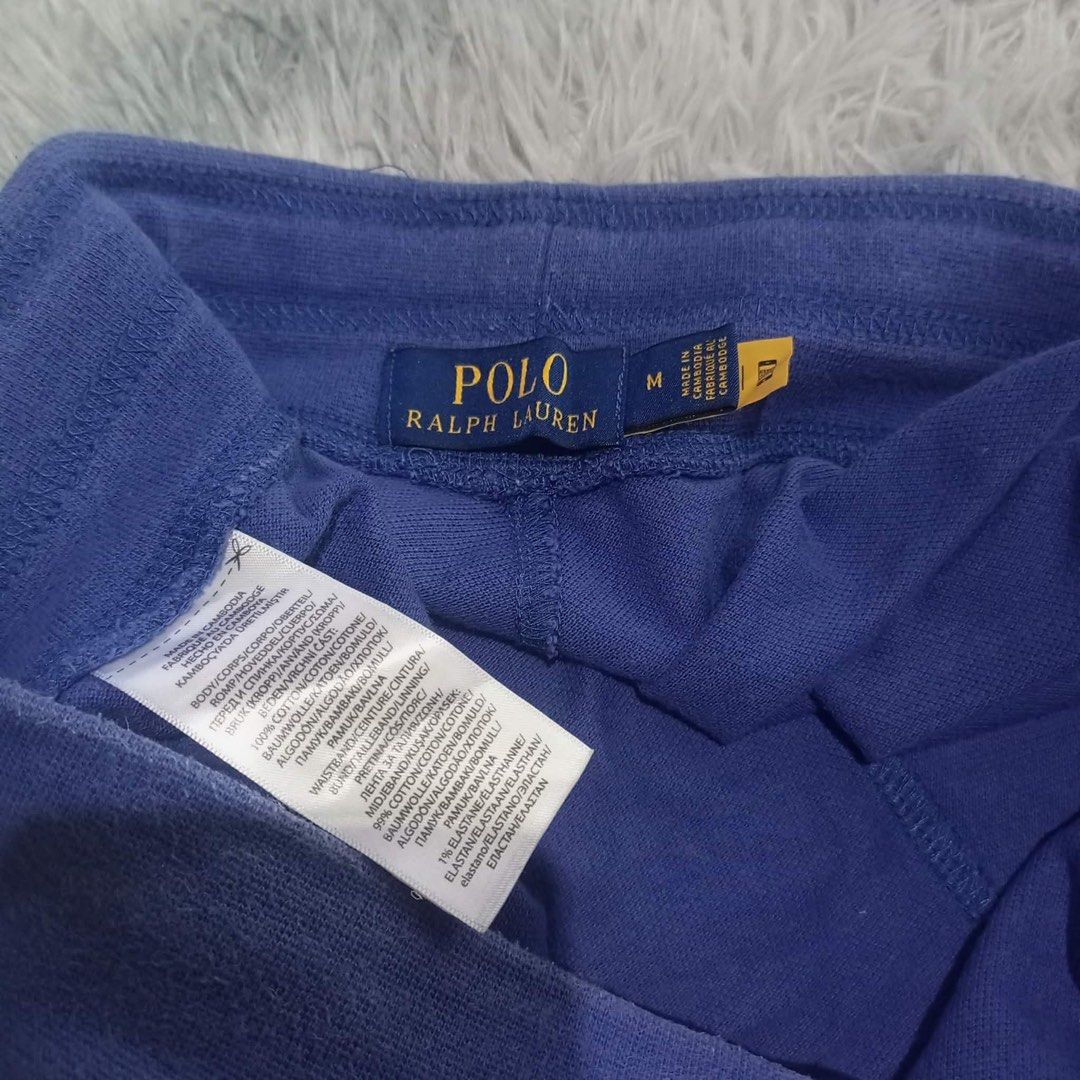 Ralph Lauren Sweatshort Big Pony (Category: Shorts) located in Cebu City. Submitted by ajwrld (Listing ID 1467516065, Image 3). Description: Ralph Lauren Big Pony No issues Authentic Waist: 34 ( Garterized ) Length: 21 Color rate: 9/10 .