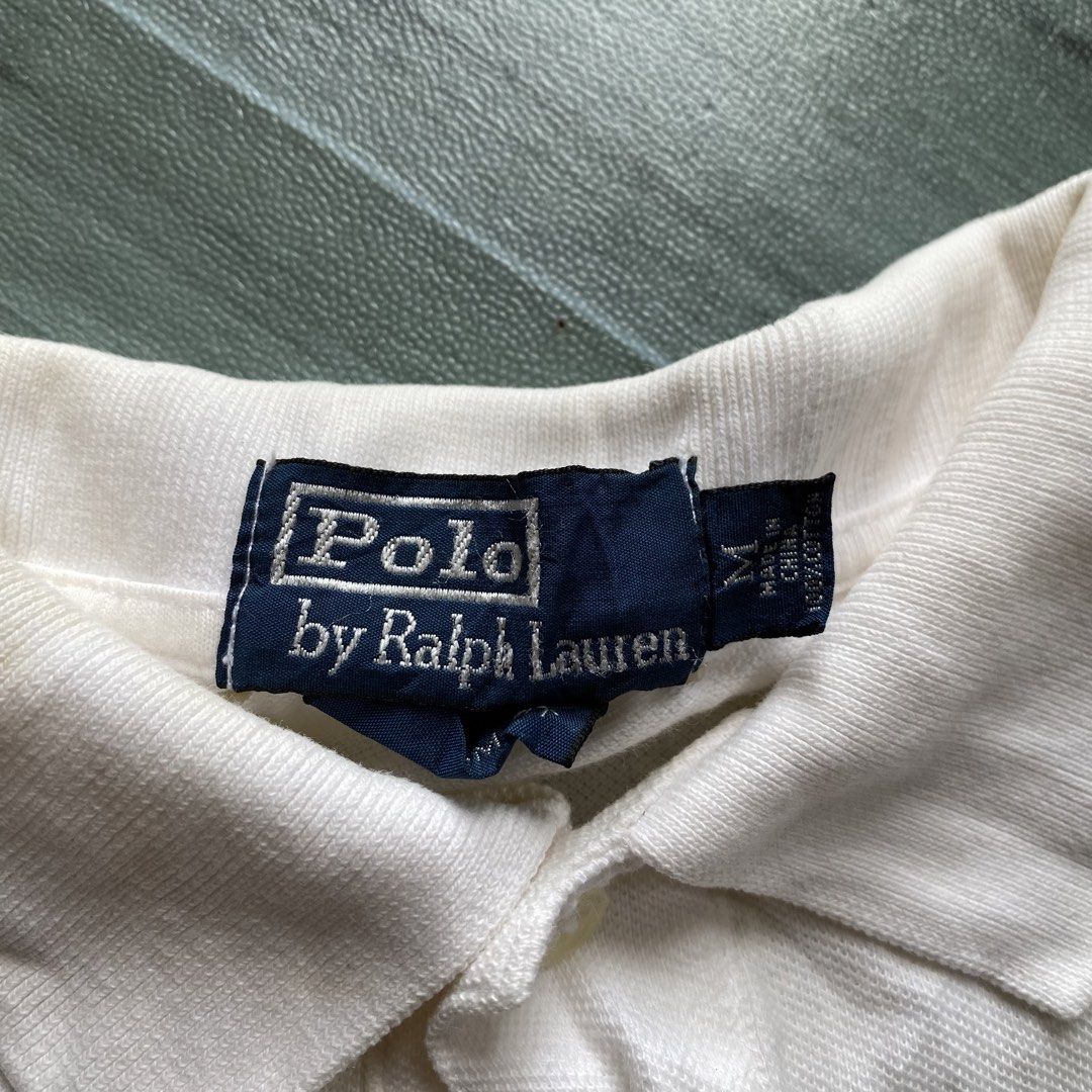 Ralph Lauren White polo shirt (Category: Activewear) located in Cavite. Submitted by markie128 (Listing ID 1467411004, Image 2). Description: Ralph Lauren Polo shirt Sz meduim 20x26 - 28 Excellent condition 880 + SF.