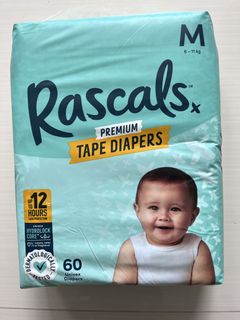 Rascals Premium Tape Diapers Size S 70 Pack, Babies & Kids, Bathing ...