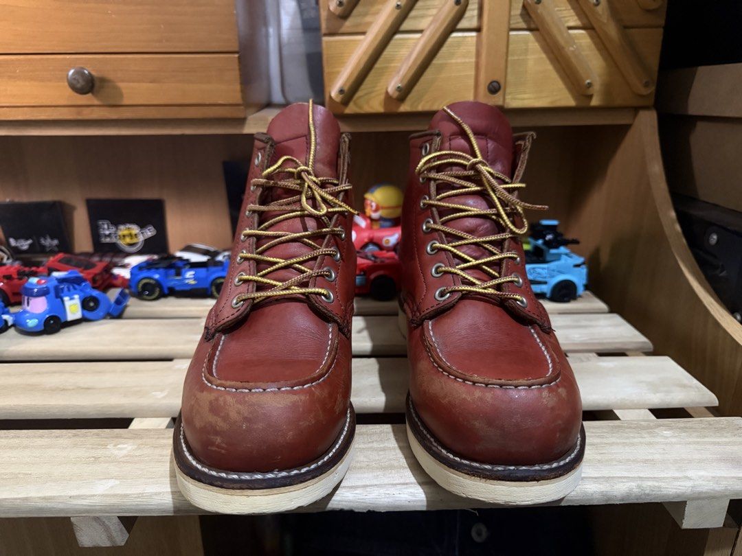 Red Wing 8131 7.5E (Category: Boots) located in Quezon City. Submitted by edsantos27 (Listing ID 1467379558, Image 1). Description: Porseyl Only Rẽd Wïng 8131 7.5E Made in U.S.A 🇺🇸 Uk6.5, 7.5usmens, 40eu, 25.5cm P4,999 firm X Non negotiable In Good Condition Used, No box firm add Shipping See pictures to appreciate Comment mine before sending pm Posted in Other Group No swap, No Cod, No Cop Pick up or shipping only 🛳 Stall 08 Bambang Market Ph