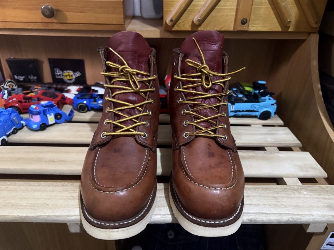Red Wing 8875 8E (Category: Boots) located in Quezon City. Submitted by edsantos27 (Listing ID 1467380704, Image 2). Description: Porseyl Only Rẽd Wïng 8875 8E Made in U.S.A 🇺🇸 Uk7, 8usmens, 40eu, 25.5cm P7,999 firm X Non negotiable In Good Condition Used, No box firm add Shipping See pictures to appreciate Comment mine before sending pm Posted in Other Group No swap, No Cod, No Cop Pick up or shipping only 🛳 Stall 08 Bambang Market Physical S