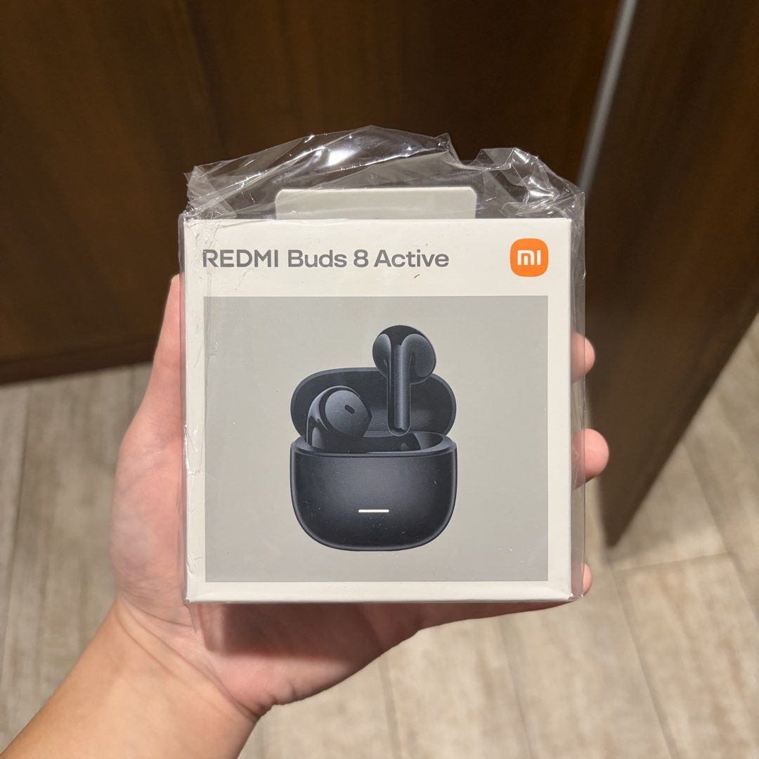 Redmi Buds 8 Active (Category: Headphones & Headsets) located in Angeles City. Submitted by miggyhipolito (Listing ID 1467394564, Image 1). Description: Redmi Buds 8 Active Brand new sealed. Color black ₱800 only Angeles, Pampanga.