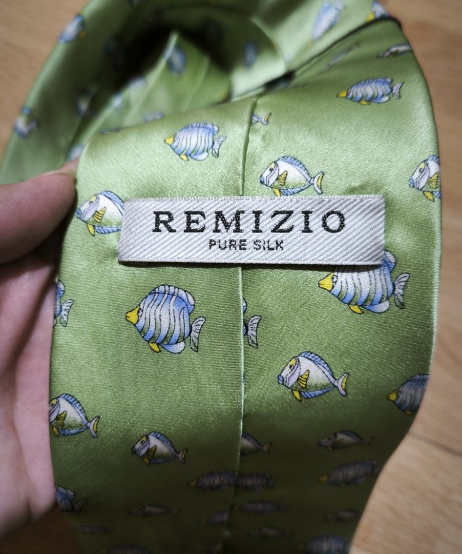 Remizio men's neck tie (Category: Ties) located in Manila. Submitted by wearforce (Listing ID 1467520166, Image 3). Description: Remizio men's neck tie brand new with tags no issues 499 + sf.