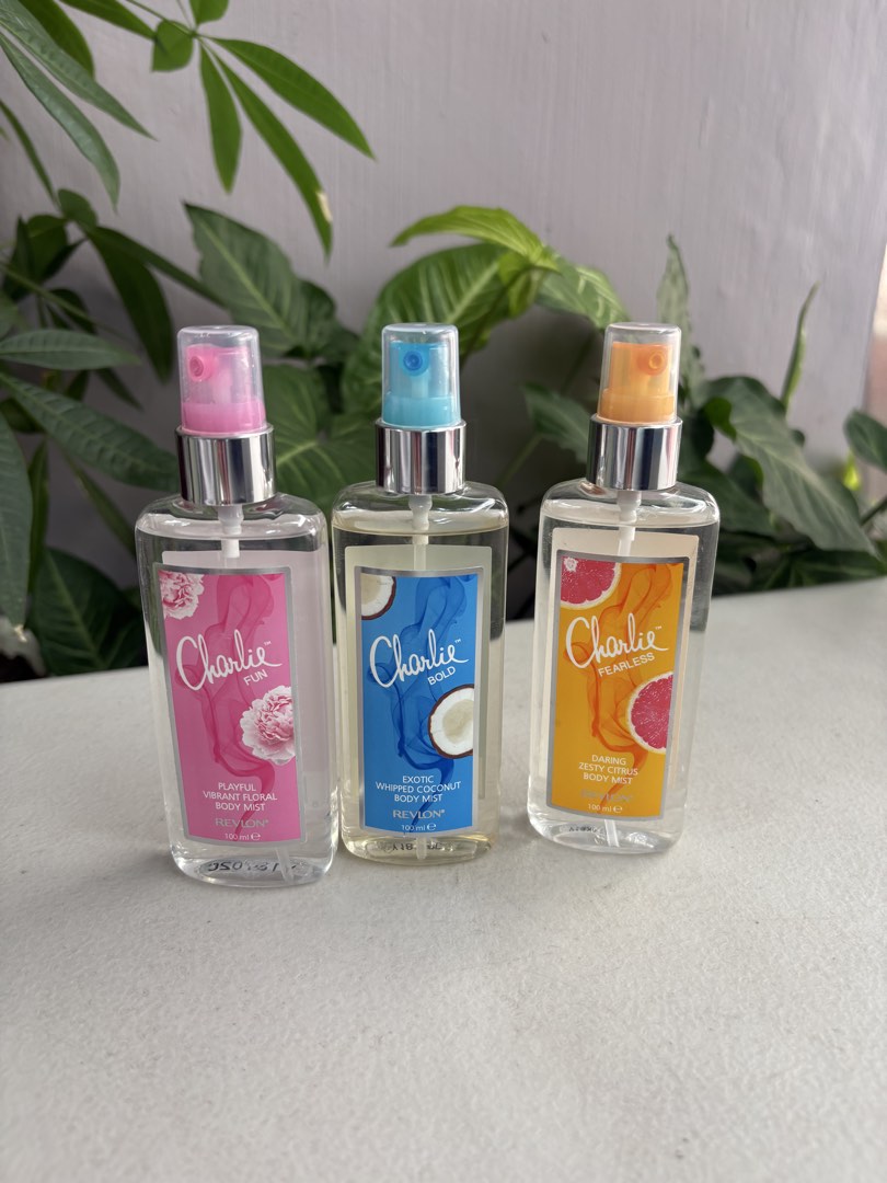 Revlon Charlie Fun Playful Vibrant Floral Body Mist 100ml, Beauty ...