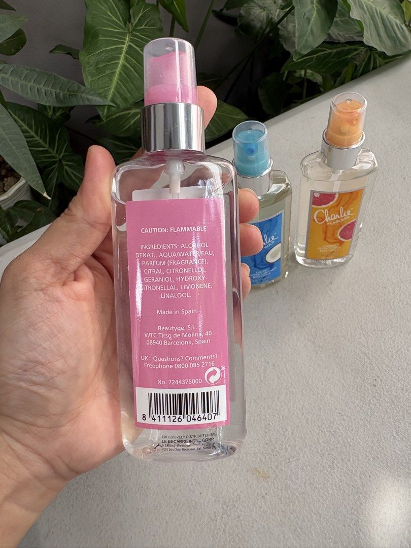 Revlon Charlie Fun Playful Vibrant Floral Body Mist 100ml, Beauty ...