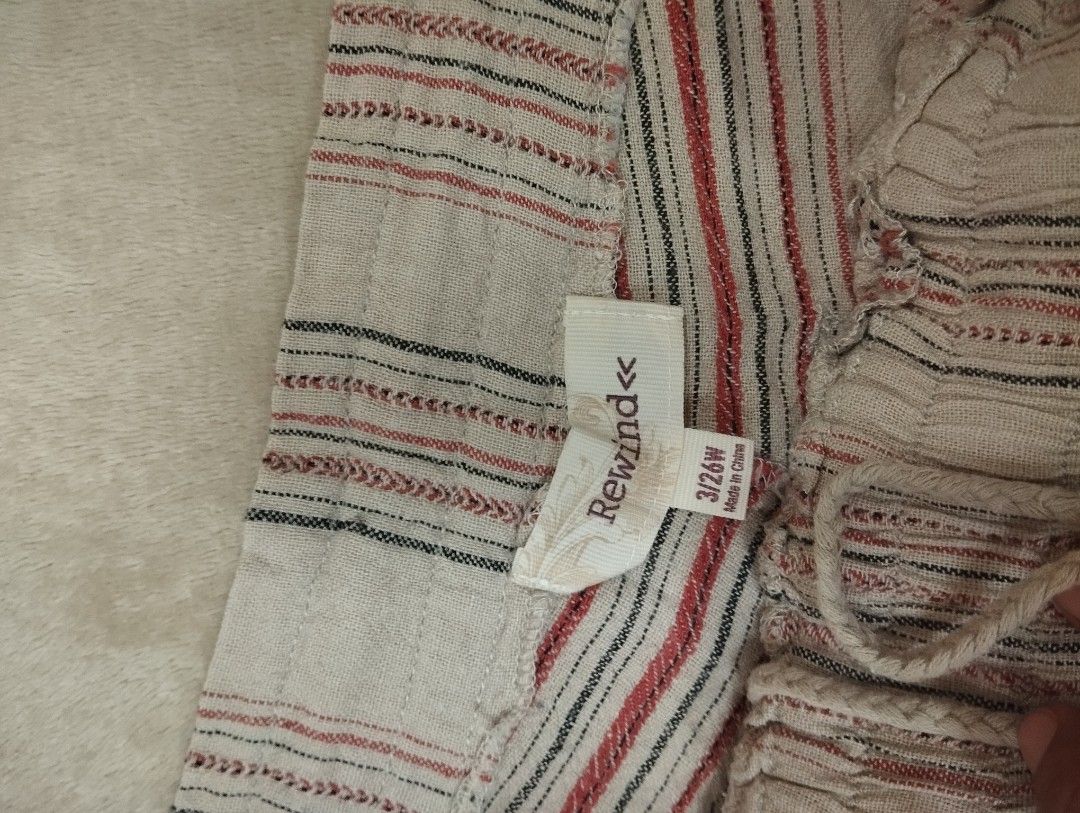 Rewind Patterned Shorts Bundle Size 3/26W (Category: Shorts) located in Dagupan City. Submitted by nartleb_naan (Listing ID 1467563884, Image 3). Description: Preloved # 18 bundle of 3 size all 3o.