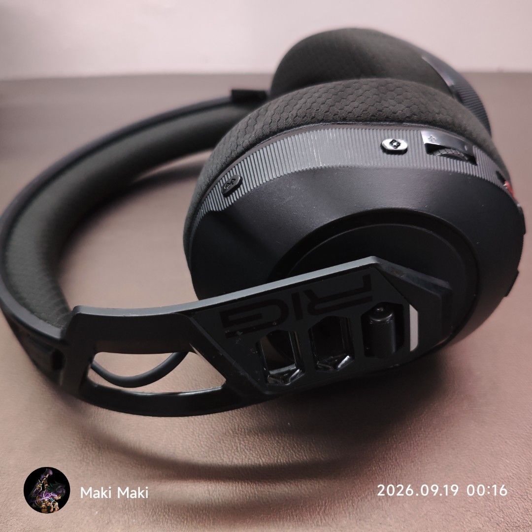 RIG 600 Wireless Bluetooth Gaming Headset (Category: Headphones & Headsets) located in Quezon City. Submitted by vladfoxtrot (Listing ID 1467443933, Image 3). Description: RIG 600 Wireless Bluetooth Gaming Headset New Earpads installed What you see is what you will get. Available for pickup via courier like lala or grab (buyer will shoulder the shipping fee) Or we can arrange a meetup schedule. Open for swap or trade to pc parts, computer periphe