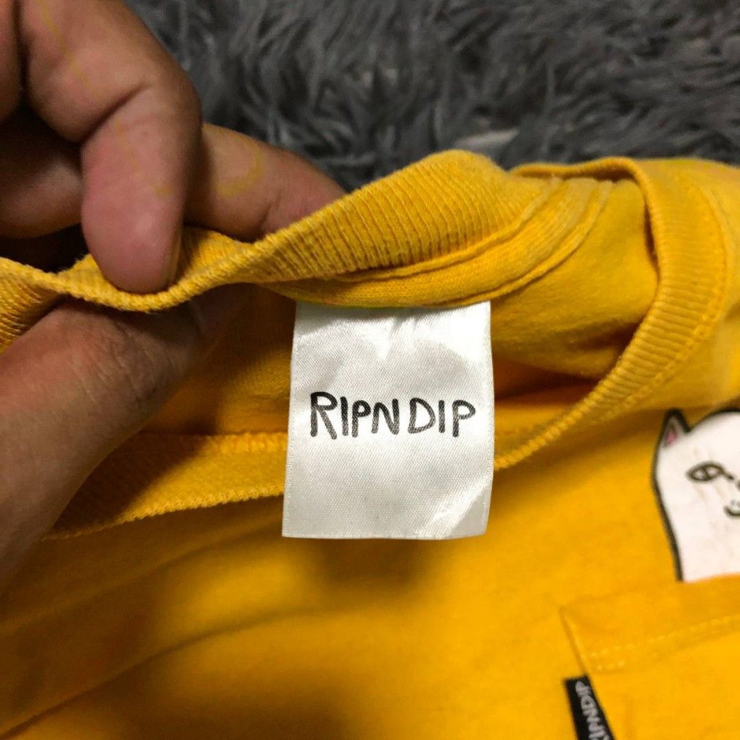 Rip N Dip Longsleeve (Category: Activewear) located in Camiling. Submitted by thriftscape2024 (Listing ID 1467497593, Image 2). Description: Excellent Condition Color rate: 9/10 Issue: mini hairline Dimes: W18xL27.