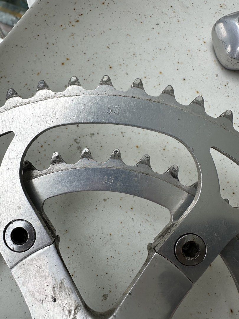 Ritchey logic Sugino vintage crankset (Category: Bicycles) located in Mandaluyong City. Submitted by mykg80 (Listing ID 1467530812, Image 2). Description: Vintage crankset perfect for your retro mtb builds. Details in the pictures. No bottom bracket included but will throw in a bottle cage for free. Pick up in my office in shaw blvd. .