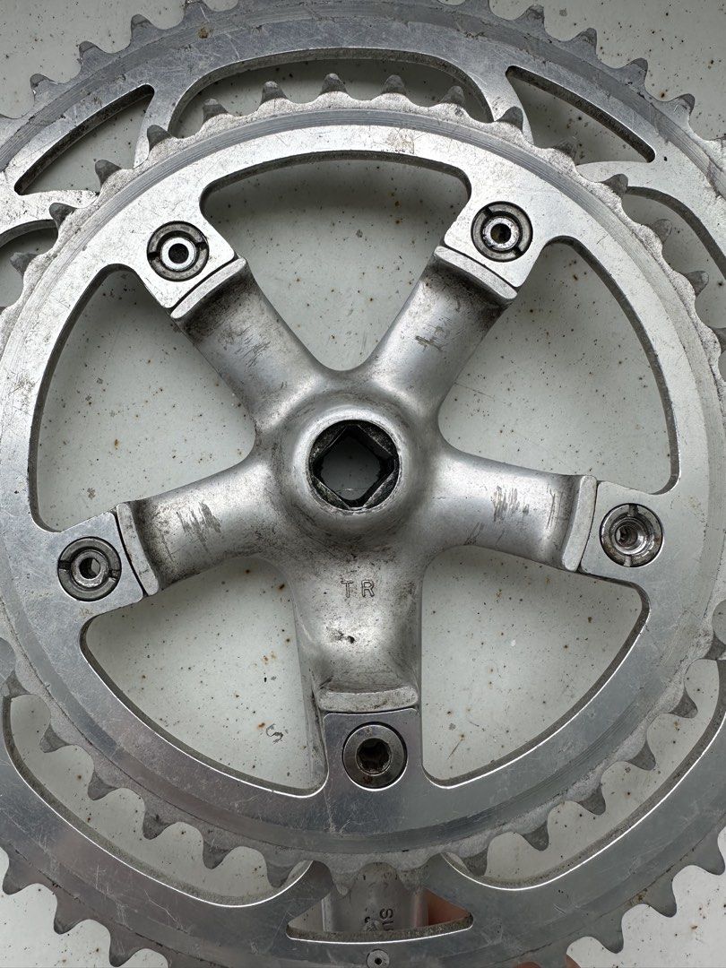 Ritchey logic Sugino vintage crankset (Category: Bicycles) located in Mandaluyong City. Submitted by mykg80 (Listing ID 1467530812, Image 3). Description: Vintage crankset perfect for your retro mtb builds. Details in the pictures. No bottom bracket included but will throw in a bottle cage for free. Pick up in my office in shaw blvd. .