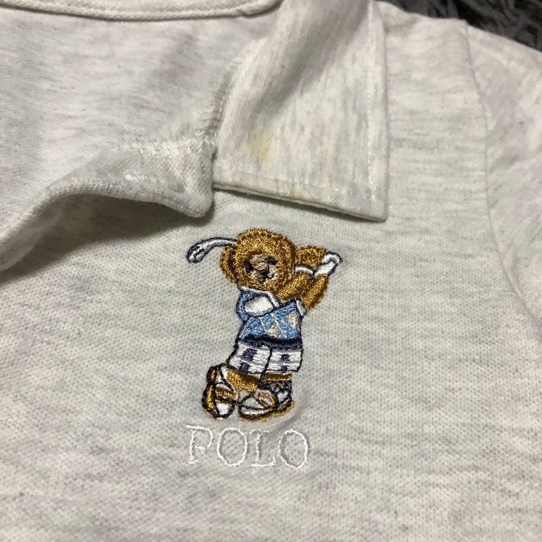 RL Polo Kids overall (Category: Babies & Kids Fashion) located in Camiling. Submitted by thriftscape2024 (Listing ID 1467497062, Image 2). Description: Excellent Condition Color rate: 9/10 Issue: need wash Dimes: W11xL19.