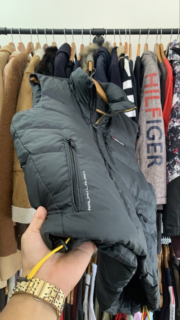 RLX Ralph Lauren Puffer vest (Category: Coats, Jackets and Outerwear) located in Calamba. Submitted by jtrbngt97 (Listing ID 1467378732, Image 2). Description: Permission to post admin Branded stuff Good to excellent condition Please see attached photos for details Dm me (Color may very due to lighting) Location: Calamba Laguna Shipping fee is not included Disclaimer: We are not affiliated with the Official Brand Displayed nor do we sell under th