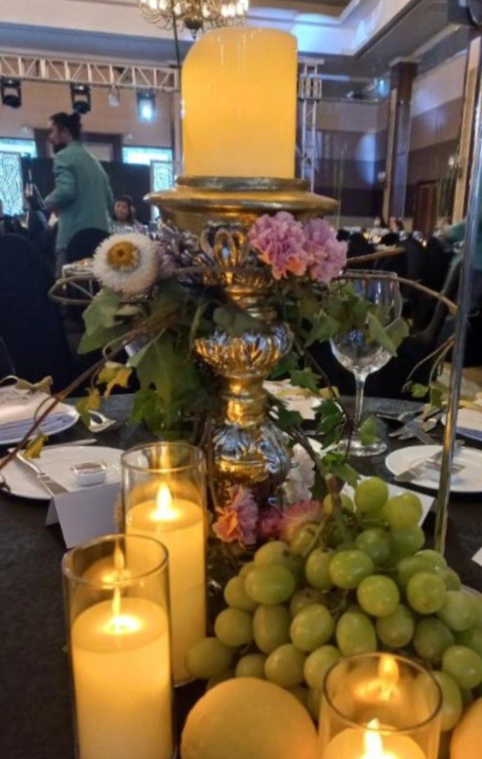 Rococo/Baroque Style Candle Holder (Category: Vases & Decorative Bowls) located in Quezon City. Submitted by pile.of.stuff (Listing ID 1467383942, Image 3). Description: Rococo/Baroque Style Candle Holder Dimensions: Used once for an event Sold as set.