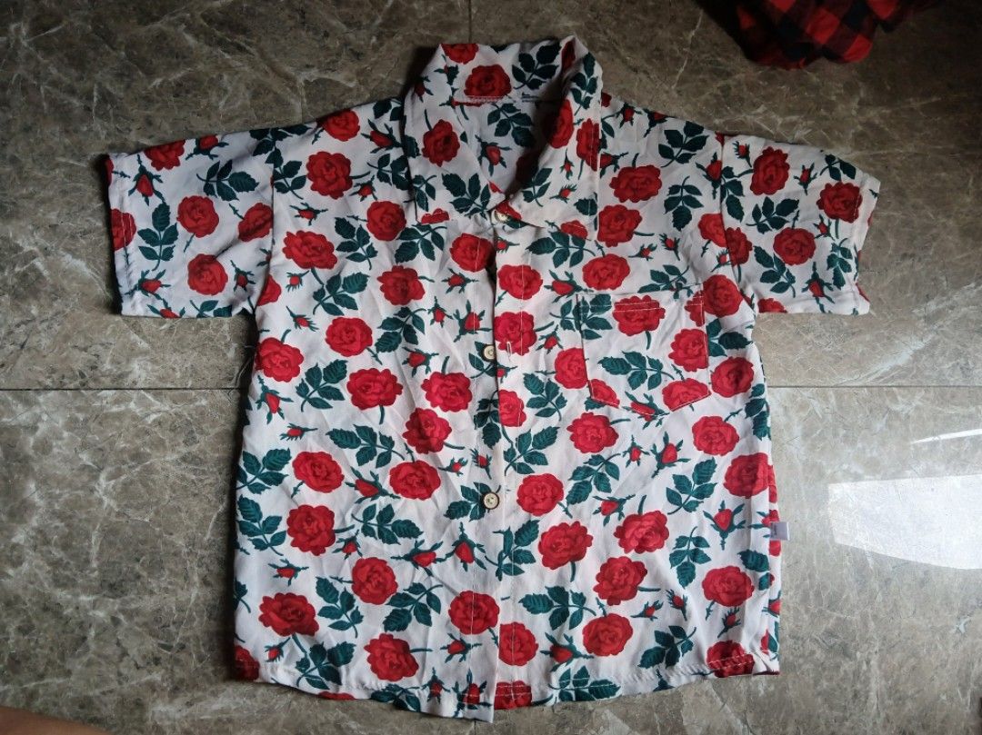 Rose polo top (Category: Babies & Kids Fashion) located in Manila. Submitted by murangmura (Listing ID 1467435629, Image 1). Description: summer polo top good fabric.