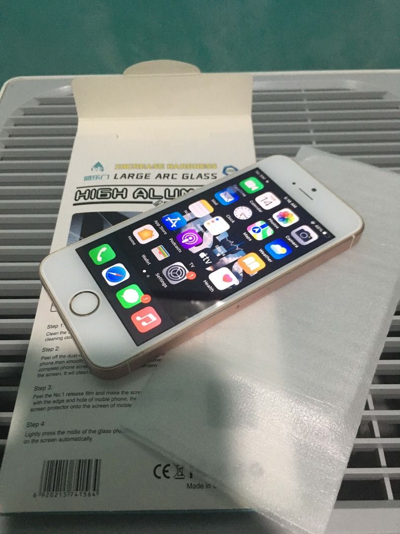 Rush iPhone 5SE 1st gen for sale (Category: Others) located in Quezon City. Submitted by grandtiger_2d684f (Listing ID 1467533583, Image 2). Description: Posted na details Issue scratches and sim locked pero pwede nyo bilhan ng gpp para gumana sim Fix price and no lp Pick up or lalamove only rfs: declutter.