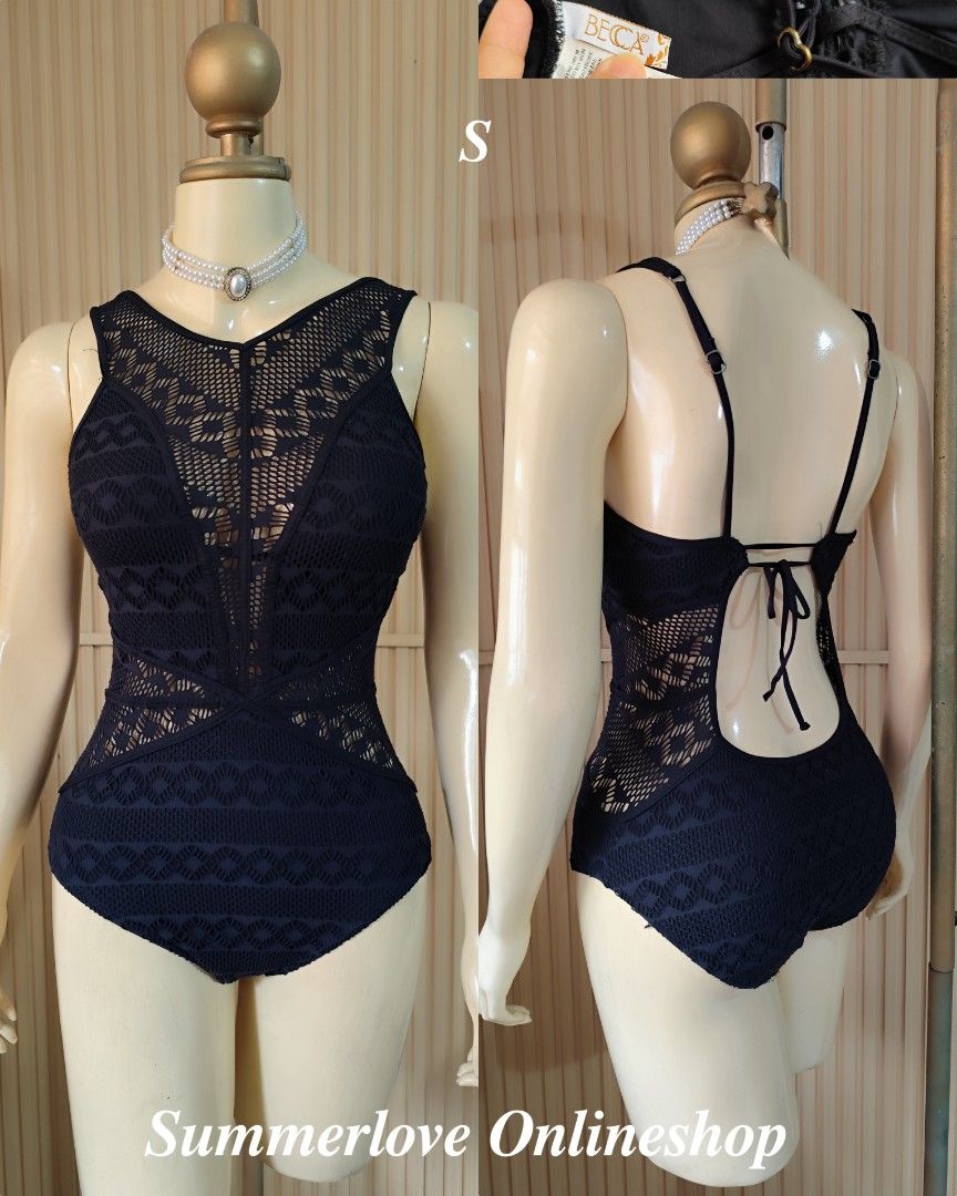 (S) Becca One Piece Swimsuit (Category: Bikinis & Swimsuits) located in Paranaque City. Submitted by tanz2014 (Listing ID 1467420541, Image 1). Description: 🌻Good Used🌻 🌼Brand: BECCA ➡️No Pads w/ Pad SLot ➡️sign of usage/lint 🌸Size: Small 💸Mine: P200 🔺All Items are PRELOVED in good condition. 🔺Please do manage your expectations. 🔺WASH before USE‼️ 🔺BUY at your own RISK‼️ ❌NO RETURN, NO EXCHANGE POLICY❌ 🚫BOGUS BUYER/JOY RESERVER will be 