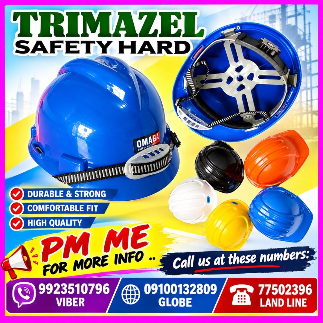 SAFETY HARD HAT (Category: Looking For) located in Pasig City. Submitted by cruzmia.825 (Listing ID 1467382002, Image 1). Description: ✅ Guaranteed lowest price ✅ Quality products ✅ Big discount for bulk orders ✅ 100% LEGIT TRUSTED SUPPLIER! ✅ With Complete Legal Documents ✅ BIR Registered We Supply All Kinds Of PPE Supplies, Raincoat, Hard Hat, Cooler Box, Plastic Trash Bin, Road Barriers, Kayak Boats, Crystal Kayak, Traffic Cone, T-Bollards & A
