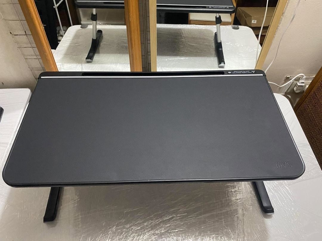 SAIJI Foldable Laptop (Category: Office Furniture & Fixtures) located in Cavite. Submitted by maisonmem (Listing ID 1467493647, Image 2). Description: ✅ Adjustable / Tilted Table top ✅ Foldable space saver ✅ Leather finish - premium look ✅ Good as new, quality from Japan ✅ Multi-purpose Limited stock only!!! .