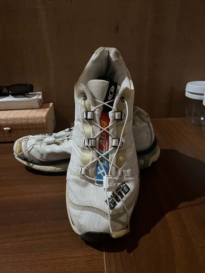 Salomon XT-6 white (Category: Sneakers) located in Butuan. Submitted by thriftology.cv (Listing ID 1467500625, Image 3). Description: Ukay shoes size 8.5 US 42Eur issue: scratch.