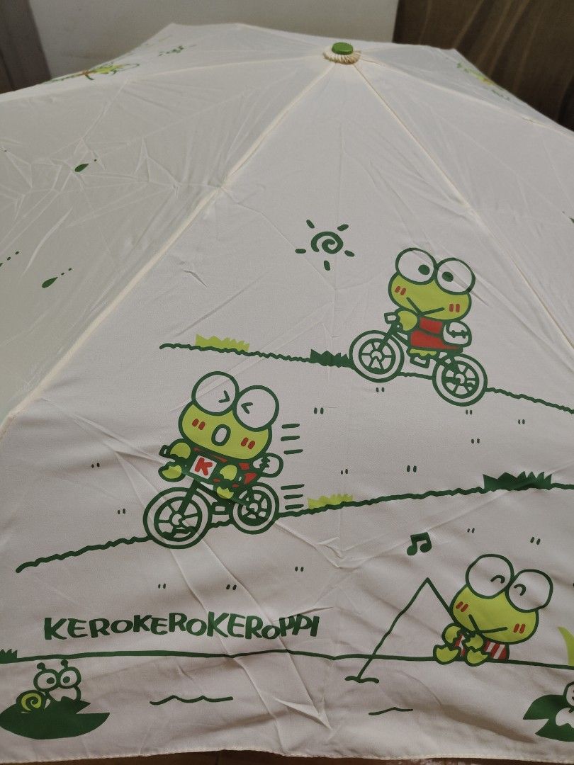 Sanrio Kerokeroppi Umbrella (Category: Plushies & Soft Toys) located in Santa Rosa. Submitted by mmps249.1 (Listing ID 1467493473, Image 3). Description: Crossposted Mine now, pay now shipping courier: JRS only Gcash payment upon order No reservations.
