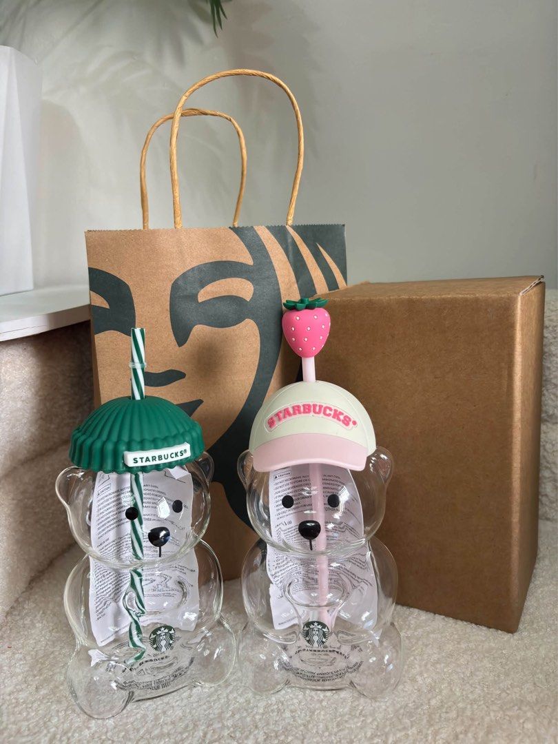 SB Bearista Cold Cup (Category: Water Bottles & Tumblers) located in Taguig. Submitted by renzms (Listing ID 1467501660, Image 2). Description: • with box & SB paper bag • on hand & ready to ship • actual photos | what you see is what you exactly get! • shipping nationwide via tiktok co.
