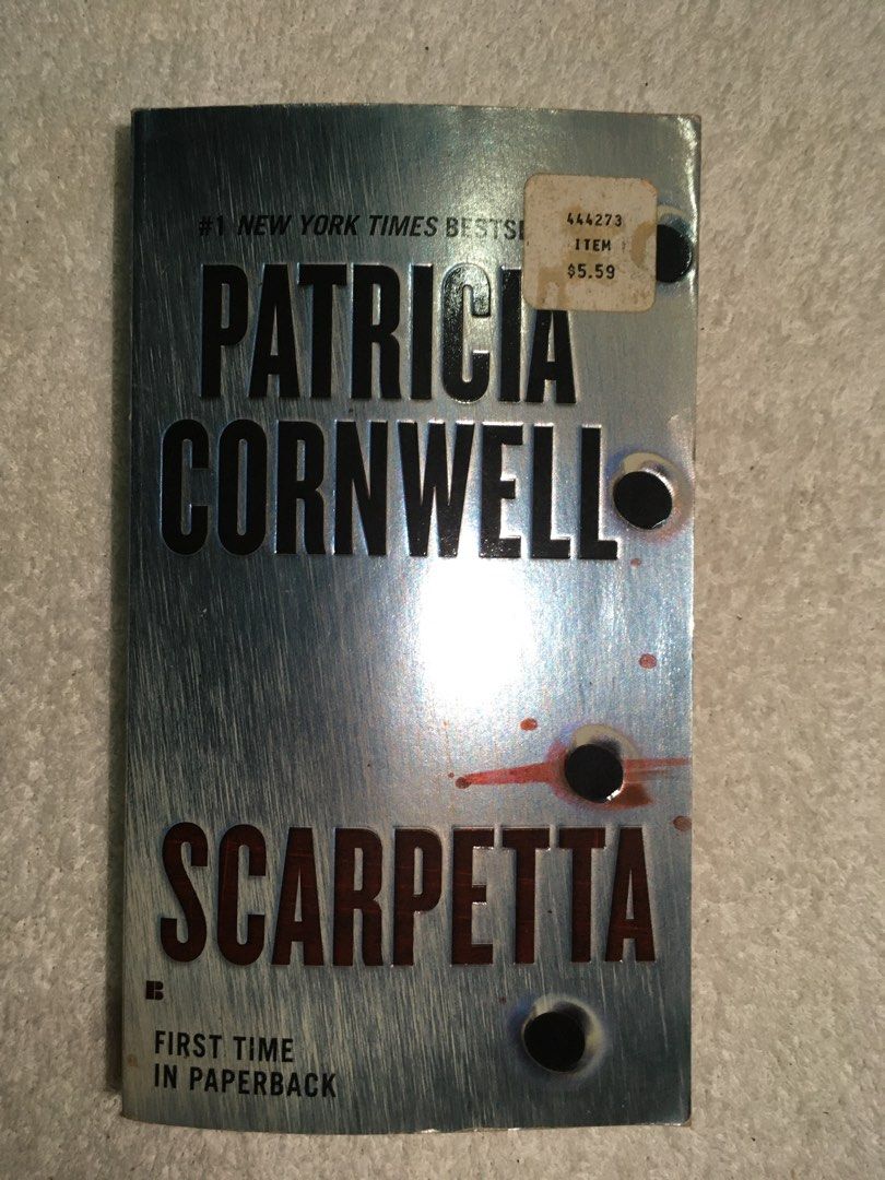 Scarpetta by Patricia Cornwell Paperback Novel (Category: Storybooks) located in Rosario. Submitted by c__tops (Listing ID 1467442044, Image 1). Description: RFS: declutter.