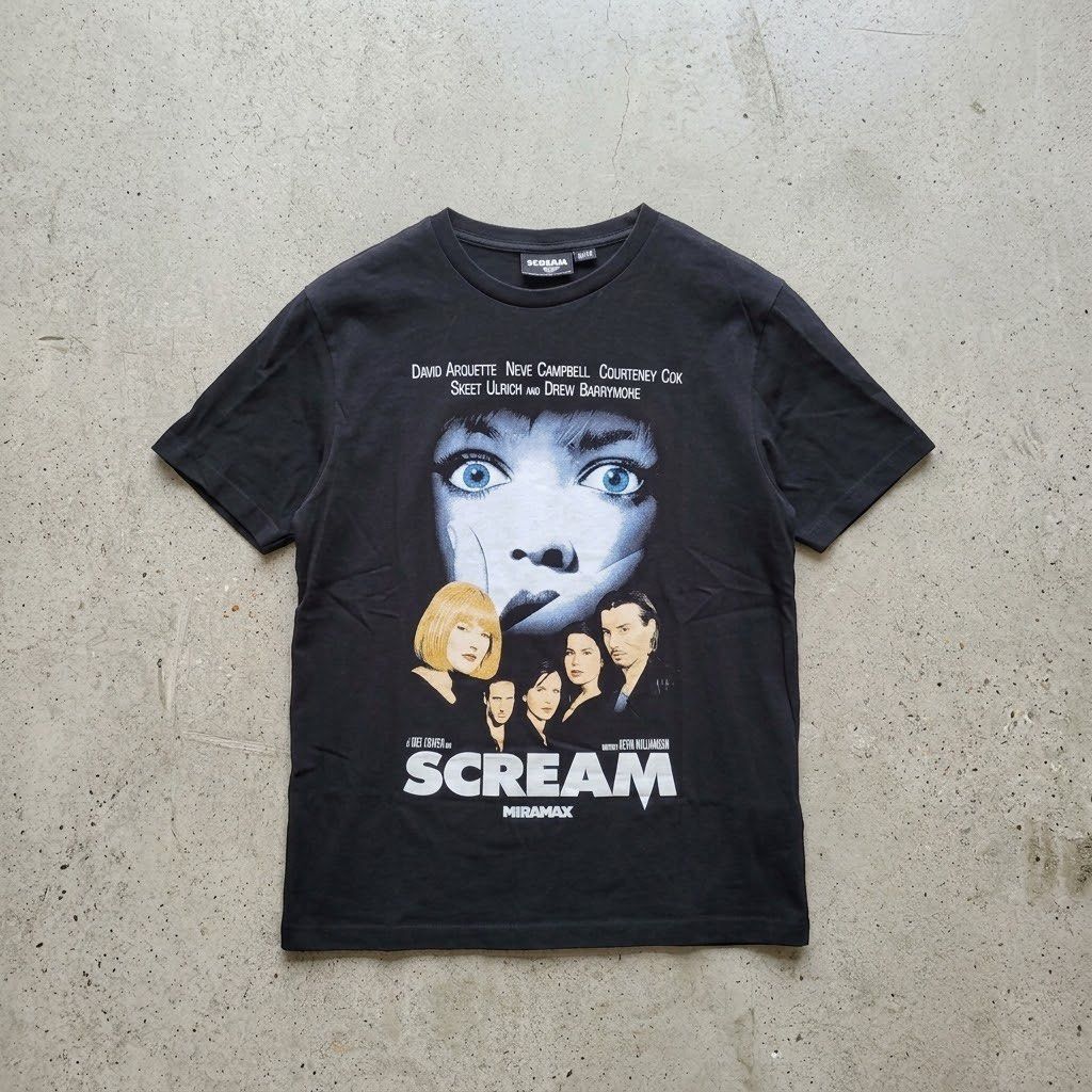 Scream Mens T-Shirt Black / Multicoloured (Category: Tshirts & Polo Shirts ) located in Manila. Submitted by 2ndclassvintageph (Listing ID 1467549225, Image 1). Description: .