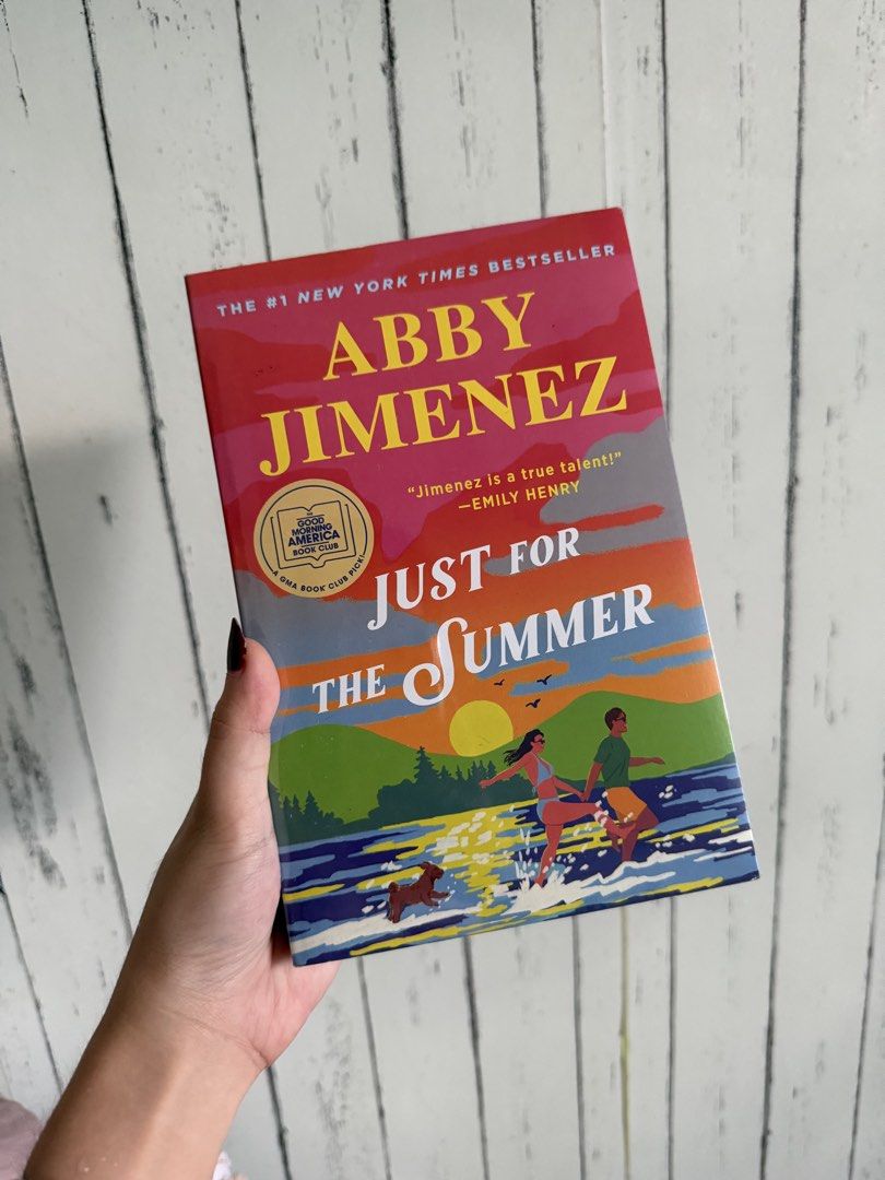 Sealed Just for the Summer by Abby Jimenez (Category: Storybooks) located in Manila. Submitted by sabbyskart (Listing ID 1467370484, Image 1). Description: Bought from fullybooked physical store. Never opened. Sealed. RFS: change of genre preference - Title: Just for the Summer by Abby Jimenez - Format: Paperback, brand new and factory-sealed in plastic wrap - Feature: Good Morning America Book Club pick - Synopsis: A heartwarming romance followi