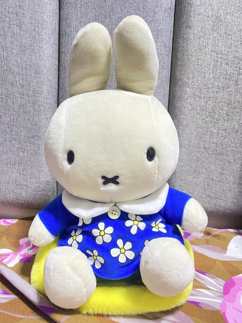 Sekiguchi Vintage Miffy Plush (Category: Plushies & Soft Toys) located in Los Banos. Submitted by chus.things (Listing ID 1467504685, Image 1). Description: No clothes included (just giving the idea that you can dress up miffy 🙂).