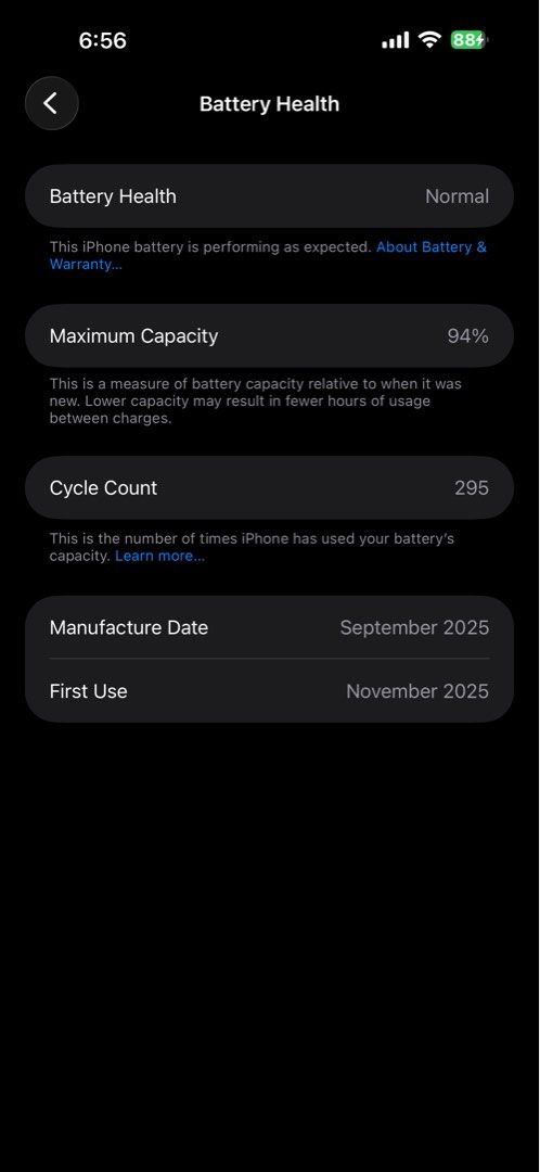 Selling Iphone 17 Pro Max 256G GlobeLocked (Category: iPhone 17 Series) located in Las Pinas. Submitted by lesther2000 (Listing ID 1467477789, Image 2). Description: Selling my pre-loved Iphone 17 Pro Max Capacity: 256G Color: Silver Inclusion: Box and original charger No dents, no dead pixel, and no history of repair. TEST ALL YOU WANT Note: I can provide more pictures upon request. Reason: Renewed my plan with Globe (new Iphone) .