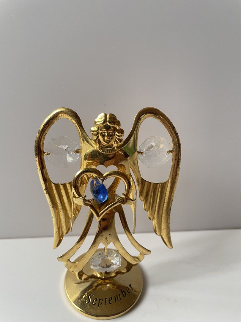 September birthstone angel figurine (Category: Vintage Collectibles) located in Quezon City. Submitted by shopgood_mnl (Listing ID 1467548488, Image 2). Description: .