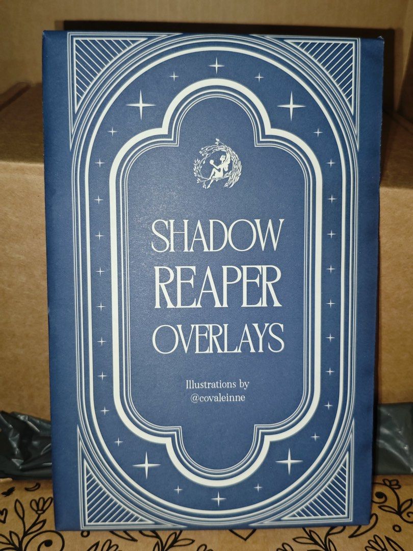 Shadow Reaper Overlays (Fairyloot) **ONHAND** (Category: Storybooks) located in Caloocan City. Submitted by kyyyy15 (Listing ID 1467497049, Image 1). Description: .