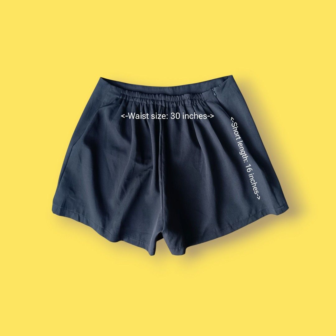 SHEIN Womens Black Skorts (Category: Shorts) located in Bacoor. Submitted by nineties_kid (Listing ID 1467484083, Image 1). Description: >====> SHEIN Womens Black Skorts Size: XL Waist size: 30 inches Short length: 16 inches _________________________ -Modes Of Delivery: J&T/Lalamove/ LBC (Cash on Pick-up/COD) -Meet-up (Bacoor Cavite Area/Mandaluyong-Shaw,Hulo,Makati Ave) -Modes Of Payment: GCASH NO LAST MINUTE CANCELLATION AND JOY RESERVER WILL B